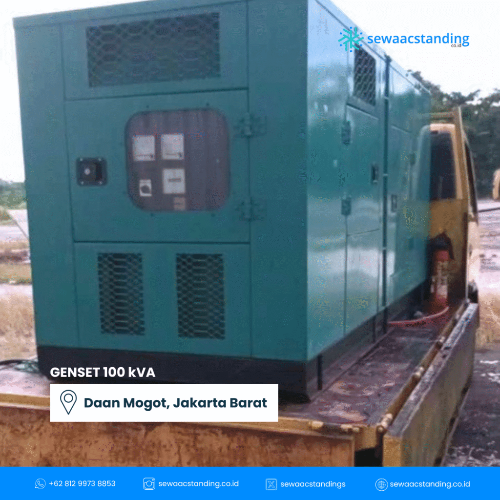Sewa Genset 100 kVA - Daan Mogot, Jakarta Barat