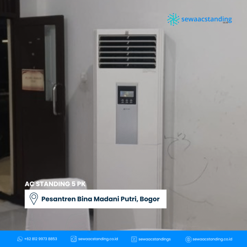 Rental AC Standing dan Genset untuk Pesantren di Bogor
